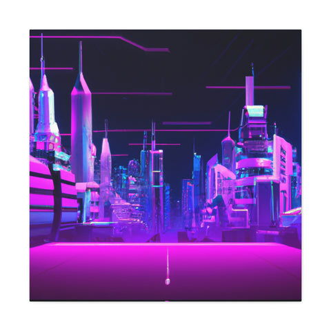 Neon Magenta City.