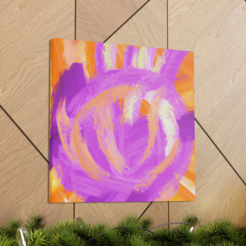 Ermengarde Orangepurple. - Canvas