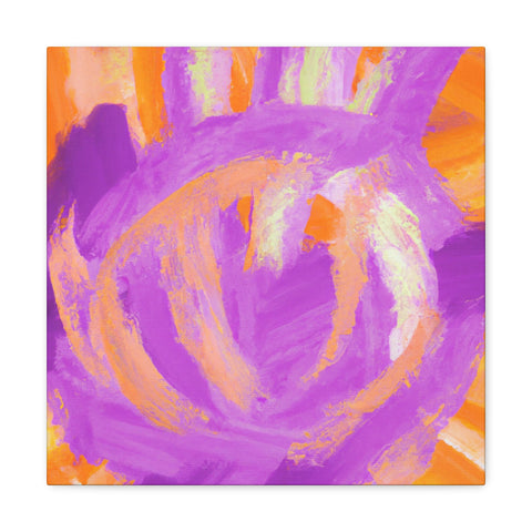 Ermengarde Orangepurple. - Canvas