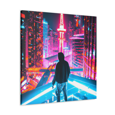 "Neon Cityscape"