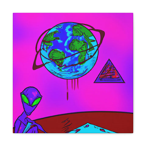 VibePaint: Alien Worlds.