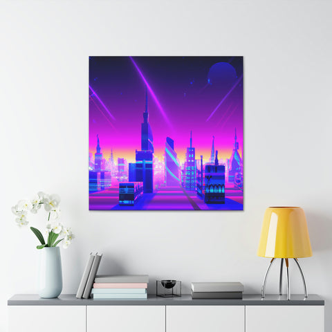 and catchy!

Neon Cityscape