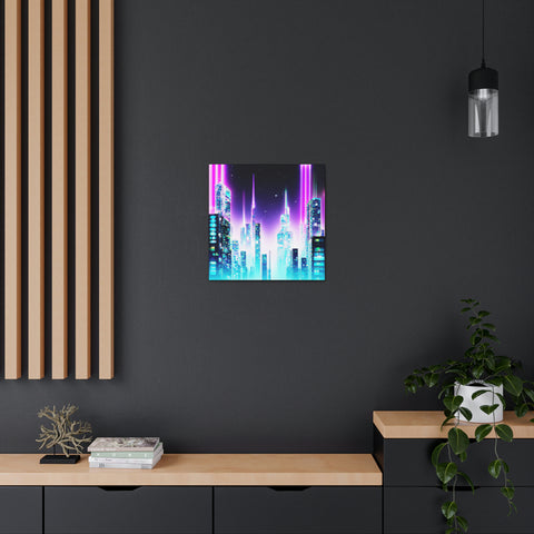 Glowing Cityscape