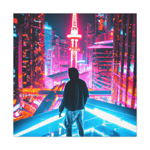 "Neon Cityscape"