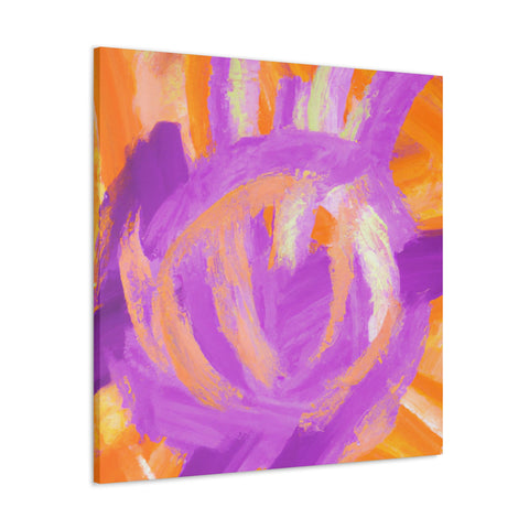 Ermengarde Orangepurple. - Canvas