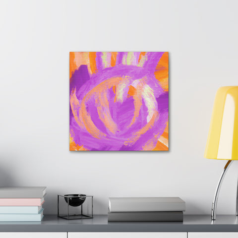 Ermengarde Orangepurple. - Canvas